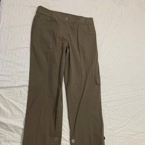 🍎🍎🍎   ADDITIONS BY CHICOS WOMENS CARGO PANTS SIZE 0  🍎🍎🍎